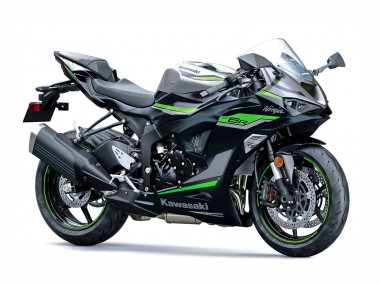 2023-2025 Kawasaki ZX6R Motorcycle Fairings - Black Grey Green Ninja