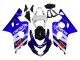 2004-2005 Suzuki GSXR 600 / GSXR 750 Motorcycle Fairing Kits - White Blue Black Red
