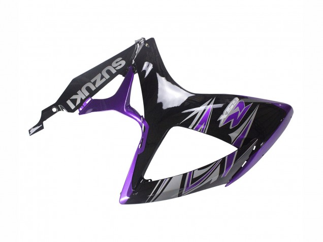 2006-2007 Suzuki GSXR 600 / GSXR 750 Motorcycle Fairing Kits - Purple Glossy Black