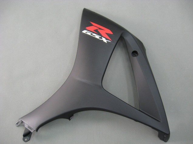 2007-2008 Suzuki GSXR 1000 Motorcycle Fairings - Matte Black Glossy Black