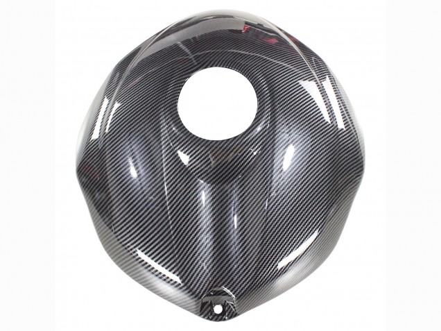 2008-2016 Yamaha YZF 600 R6 Motorcycle Fairings - Grey Black Carbon Fiber Style