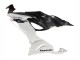 2019-2022 Kawasaki ZX6R Motorcycle Fairings - White Black Carbon Fiber