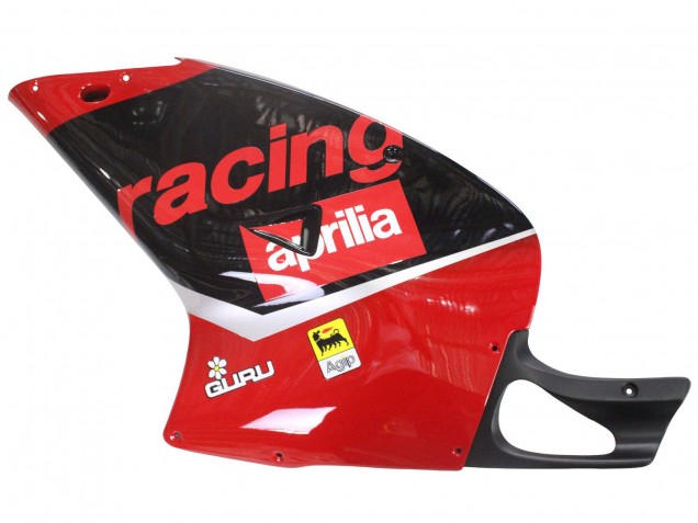 2000-2005 Aprilia RS125 Motorcycle Fairings - Red Black Silver Racing
