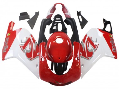 2000-2005 Aprilia RS125 Motorcycle Fairings - White Red