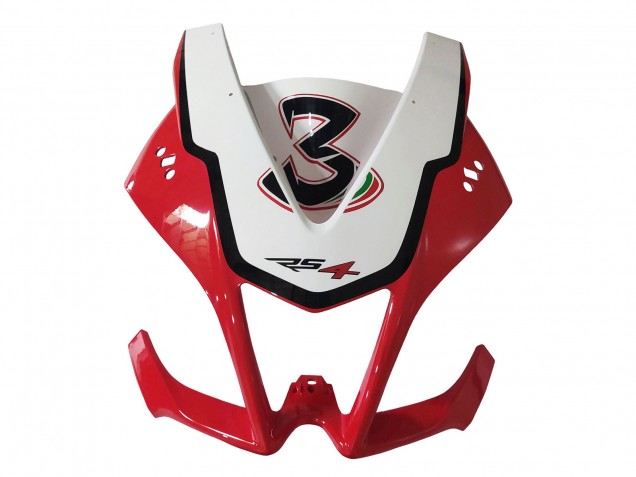 2012-2018 Aprilia RS4 50 125 Motorcycle Fairings - White Red Yellow Glossy Black