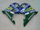 2004-2007 Honda CBR600 F4i Motorcycle Fairings - Blue Yellow Green MoviStar