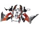 1994-1995 Honda CBR900RR 893 Motorcycle Fairings - Silver Orange Glossy Black