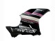 2007-2014 Ducati 848 Motorcycle Fairings - White Pink Glossy Black Connie