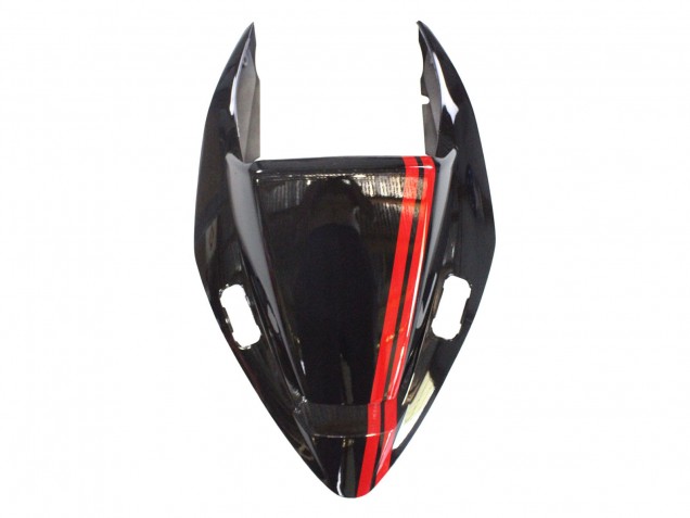 2002-2013 Honda VFR 800 Motorcycle Fairings - Glossy Black Red