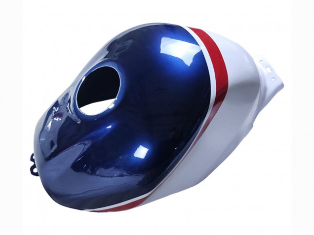 2002-2013 Honda VFR 800 Motorcycle Fairings - White Red Dark Blue