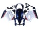 2002-2013 Honda VFR 800 Motorcycle Fairings - White Red Dark Blue
