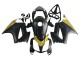 2002-2013 Honda VFR 800 Motorcycle Fairings - Yellow Matte Black