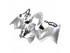 2002-2013 Honda VFR 800 Motorcycle Fairing Kits - Silver