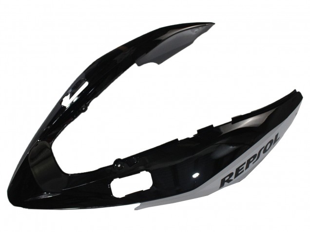 2002-2013 Honda VFR 800 Motorcycle Fairings - Silver Glossy Black Repsol