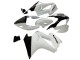 2002-2013 Honda VFR 800 Motorcycle Fairings - Pearl White Glossy Black Decal