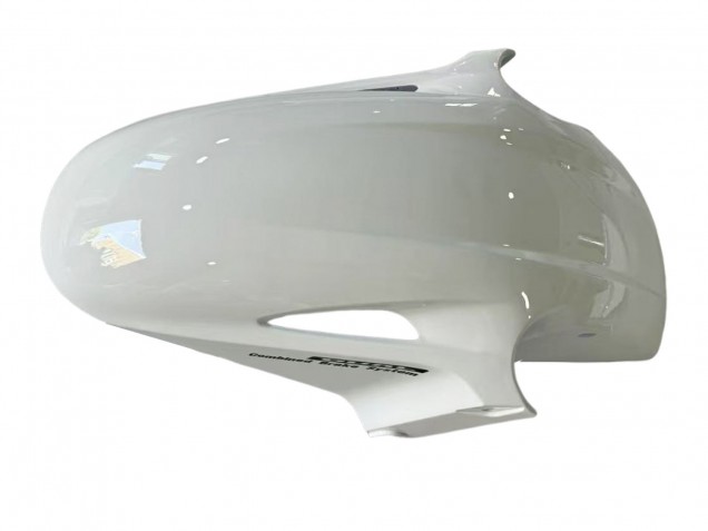 2002-2013 Honda VFR 800 Motorcycle Fairings - Pearl White Glossy Black Decal