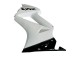 2002-2013 Honda VFR 800 Motorcycle Fairings - Pearl White Glossy Black Decal
