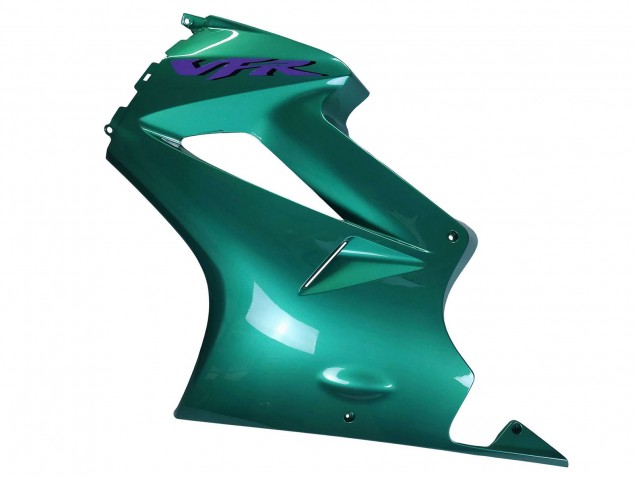 2002-2013 Honda VFR 800 Motorcycle Fairings - Purple Green