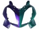 2002-2013 Honda VFR 800 Motorcycle Fairings - Purple Green