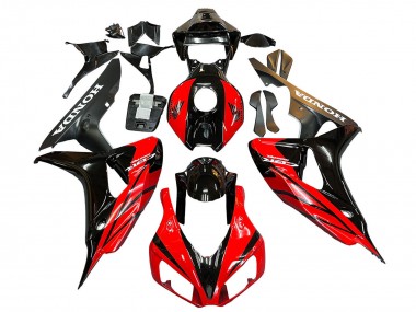 2006-2007 Honda CBR1000RR Motorcycle Fairing - Blue Glossy Black