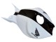 2006-2007 Honda CBR1000RR Motorcycle Fairings - White Glossy Black Pramac