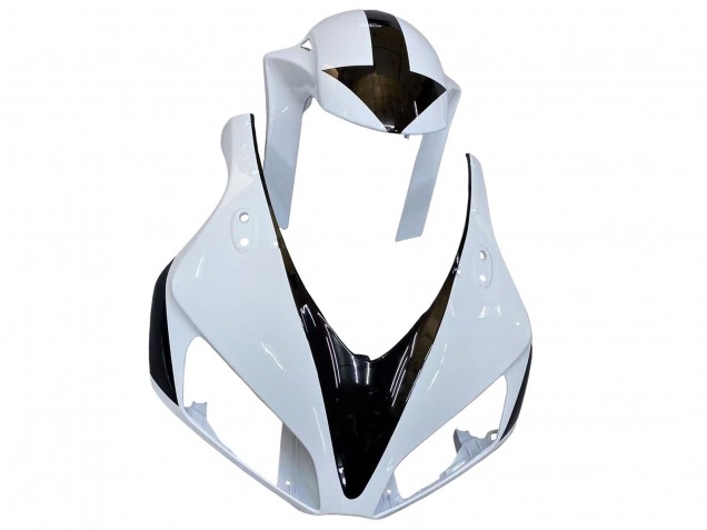2006-2007 Honda CBR1000RR Motorcycle Fairings - White Glossy Black Pramac