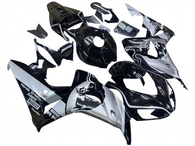 2006-2007 Honda CBR1000RR Motorcycle Fairings - Silver Glossy Black Red Bull