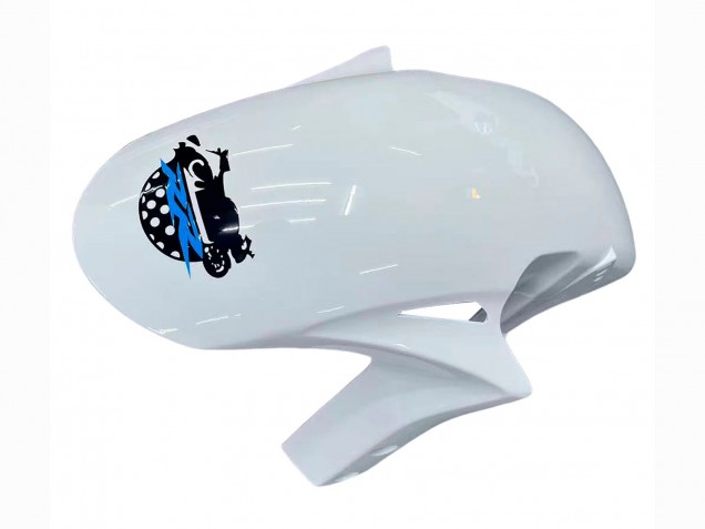 2006-2007 Honda CBR1000RR Motorcycle Fairing - White Blue Glossy Black