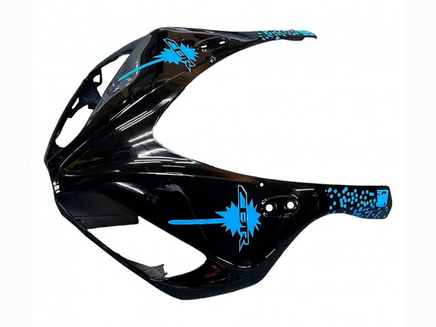 2006-2007 Honda CBR1000RR Motorcycle Fairing - White Blue Glossy Black
