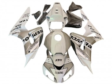 2006-2007 Honda CBR1000RR Motorcycle Fairings - White Grey Repsol