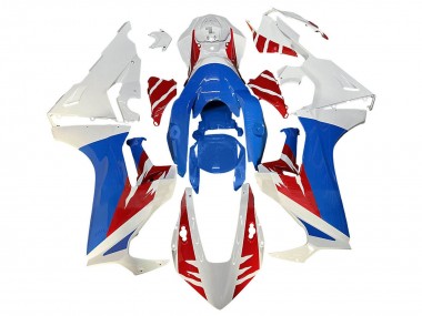 2017-2023 Honda CBR1000RR Bike Fairings - White Red Blue