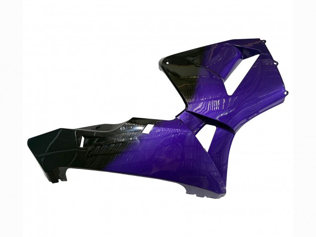 2003-2004 Honda CBR600RR Motorcycle Fairings - Purple Black Forged Carbon Fiber