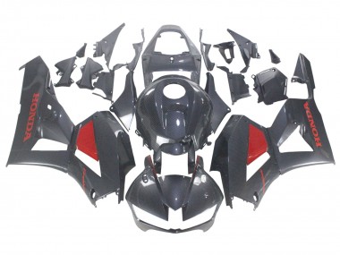 2013-2023 Honda CBR600RR Motorcycle Fairings - Black Carbon Fiber Red