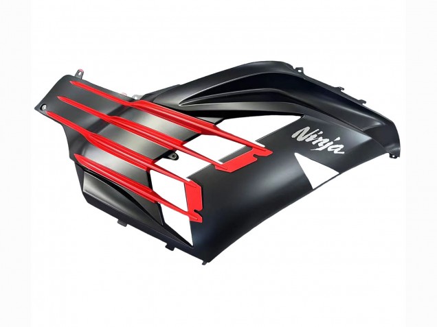 2012-2024 Kawasaki ZX14R ZZR1400 Motorcycle Fairings - Matte Black Red White Ninja