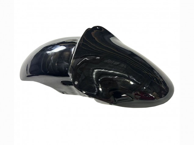 1998-1999 Kawasaki ZX6R Motorcycle Fairings - Glossy Black Yellow Elf Bridgestone