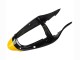 1998-1999 Kawasaki ZX6R Motorcycle Fairings - Yellow Black Monster Elf Bridgestone