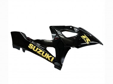 2005-2006 Suzuki GSXR 1000 Motorcycle Fairings - Glossy Black Gold Decal