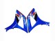 2007-2008 Suzuki GSXR 1000 Motorcycle Fairings - White Blue Black Red
