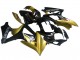 2007-2008 Suzuki GSXR 1000 Motorcycle Fairings - Gold Black Silver Decal