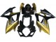 2007-2008 Suzuki GSXR 1000 Motorcycle Fairings - Gold Black Silver Decal