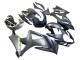 2007-2008 Suzuki GSXR 1000 Motorcycle Fairings - Matte Black Gold Decal