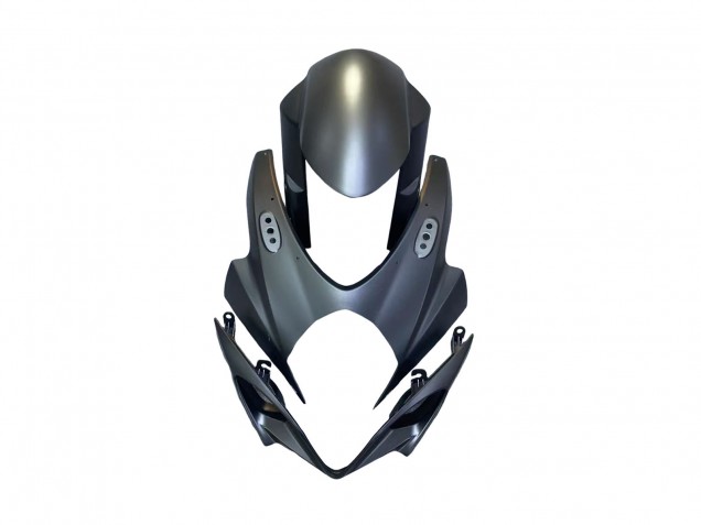2007-2008 Suzuki GSXR 1000 Motorcycle Fairings - Matte Black Gold Decal