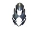 2007-2008 Suzuki GSXR 1000 Motorcycle Fairings - Matte Black Gold Decal