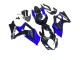 2007-2008 Suzuki GSXR 1000 Motorcycle Fairing Kits - Blue Glossy Black