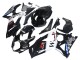2007-2008 Suzuki GSXR 1000 Motorcycle Fairings - Glossy Black White West