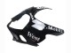 2007-2008 Suzuki GSXR 1000 Motorcycle Fairings - Glossy Black White West