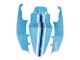 2007-2008 Suzuki GSXR 1000 Motorcycle Fairings - Light Blue Yellow Black Motul Rizla