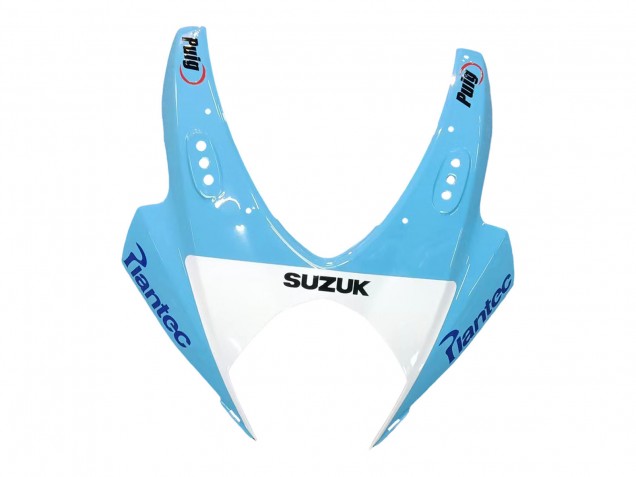 2007-2008 Suzuki GSXR 1000 Motorcycle Fairings - Light Blue Yellow Black Motul Rizla
