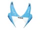 2007-2008 Suzuki GSXR 1000 Motorcycle Fairings - Light Blue Yellow Black Motul Rizla