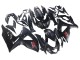 2007-2008 Suzuki GSXR 1000 Motorcycle Fairings - Matte Black Red Decal